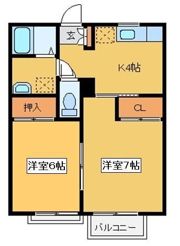 第5コーポサンライズの間取り画像