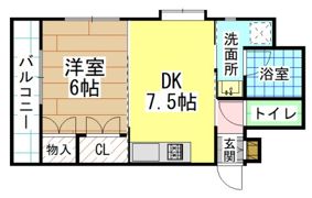 ヒルサイドAの間取り画像