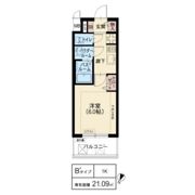 スプランティッド新大阪WESTの間取り画像