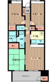 サンハイク7東小金井の間取り画像
