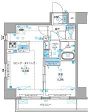 ジェノヴィア浅草Ⅲグリーンヴェールの間取り画像