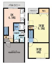 横堤四丁目貸家の間取り画像