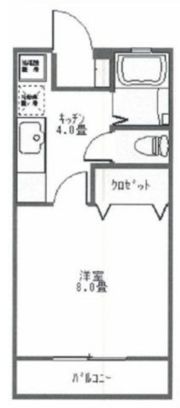 ラッキー撫川の間取り画像
