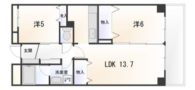 ジュピテールの間取り画像