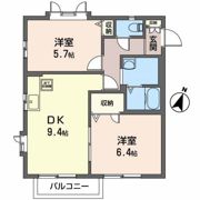 フラッツアークの間取り画像