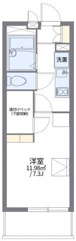 レオパレスグランディール 5の間取り画像