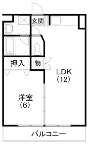 レイクコート富塚の間取り画像