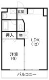 レイクコート富塚の間取り画像