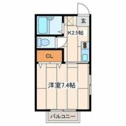 コリーヌ上町の間取り画像