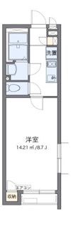 クレイノ清水せいわの間取り画像