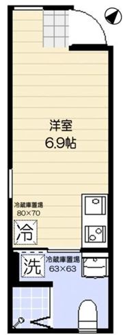 たすきCRASSO武蔵小山の間取り画像