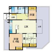 メゾン七隈の間取り画像