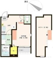 ハーモニーテラス栗栖野華ノ木町の間取り画像