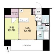 公園前ウエストハイツの間取り画像