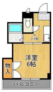 華山第一ビルの間取り画像