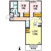 フルス吉備津の間取り画像