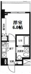 カスタリア門前仲町Ⅱの間取り画像
