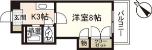 ROSE米田の間取り画像