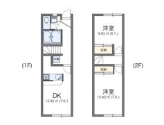 レオパレス小桜の間取り画像