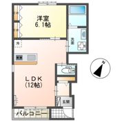 キャトルセゾンの間取り画像