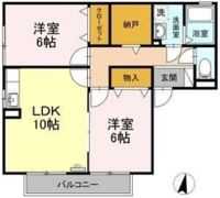 カーサ南山 Ⅰの間取り画像