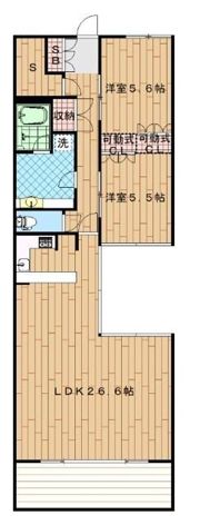 アンスフォーダイスの間取り画像