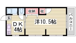フォルテ鈴蘭台の間取り画像