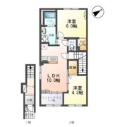 ルミエールⅠの間取り画像