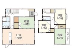 永原戸建の間取り画像