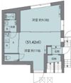 ルクール市ヶ谷払方町(旧ARK HOUSE 市ヶ谷払方町)の間取り画像