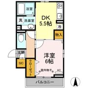 サリジエ宮町の間取り画像