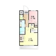 ヒールコート沢田の間取り画像