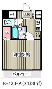 ウェルフェア富浜の間取り画像