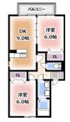 JAセピアⅢの間取り画像