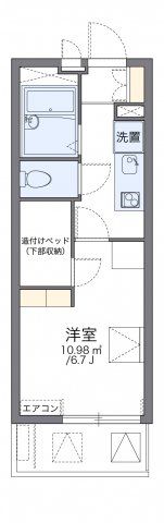 レオパレスリフレ琴平の間取り画像