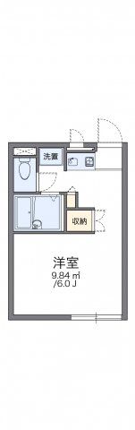 レオパレスロイヤル岩切Ⅲの間取り画像