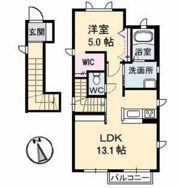 シャーメゾン カトレアの間取り画像