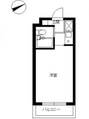 スカイコート後楽園第3の間取り画像