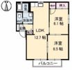 フォーレス高松 A棟の間取り画像