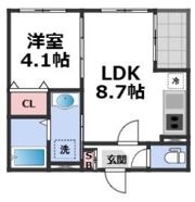 ハーモニーテラスTOWAの間取り画像