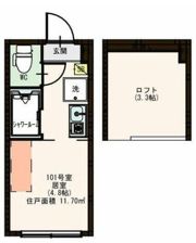 ハーモニーテラス和泉Ⅲの間取り画像