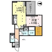 ノーブルヴィラ武蔵浦和の間取り画像