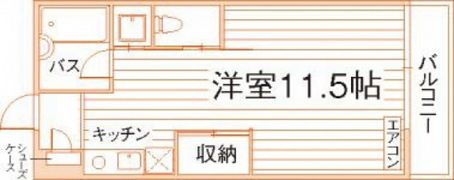 パーティアム津高の間取り画像
