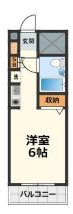 コンドミニアム蒔田の間取り画像