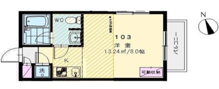 アルト白楽の間取り画像