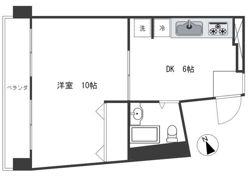 マンションキリイの間取り画像