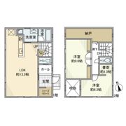 石川町戸建の間取り画像