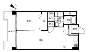 パークサイドレジデンス金沢の間取り画像