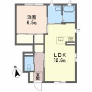 クレセオsakura B棟の間取り画像