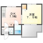 コーポ北安東の間取り画像
